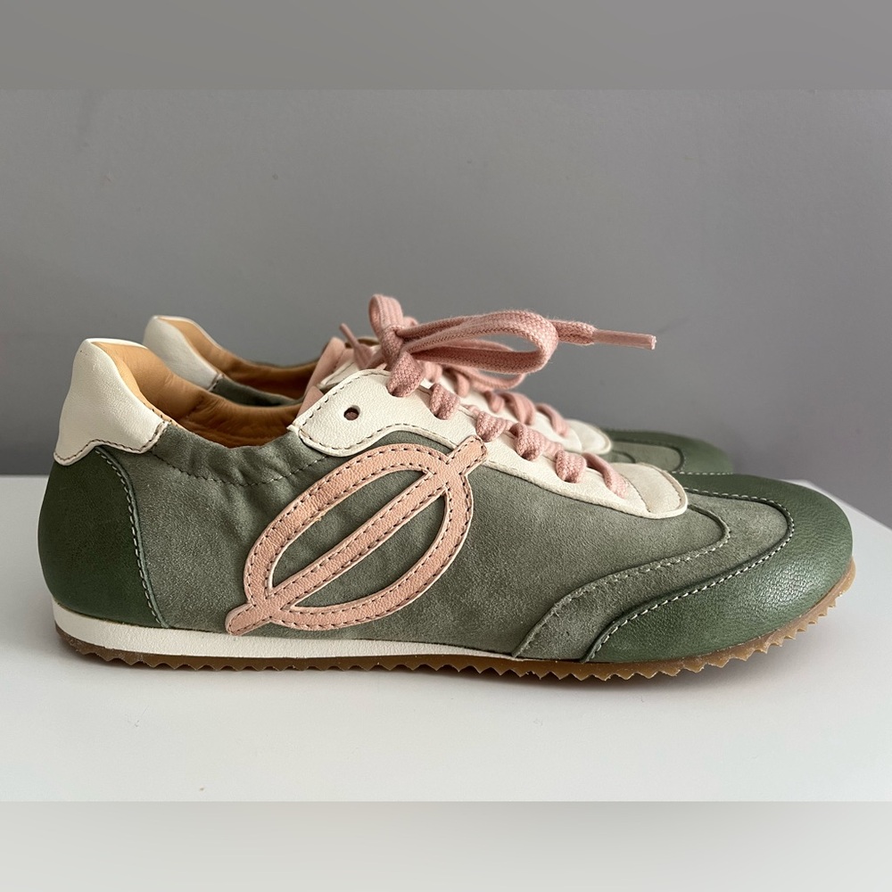 Ocra Leather Sneakers Barefoot Shoes New!